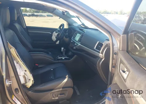 2017 Toyota Highlander Limited/Ltd Platinum from USA, damaged, VIN 5TDYZRFH1HS227054